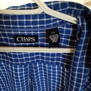 Great shape worn few times Chaps Dress Shirt size Large
